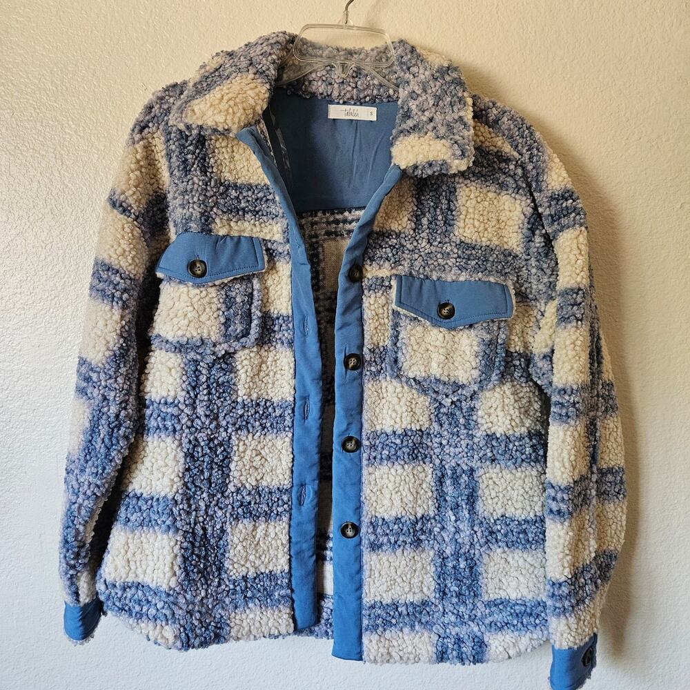 Plaid Button Up Jacket - Picture 2 of 5